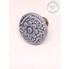Csipke mintás kerámia bútorgomb
