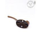 Antik vörös bronz fogas 87mm