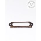 Címkekeret 60 X 17mm (vörös bronz)