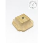 WOOD bútorgomb (mart mintával) 50mm