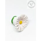 BLOOM MARGARÉTA (fehér) bútorgomb