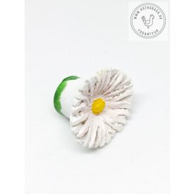 BLOOM MARGARÉTA (fehér) bútorgomb