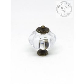 Vintage akril bútorgom (üveg hatású, áttetsző)