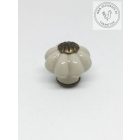 Mini bézs kerámia bútorgomb 20