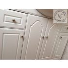 Mini bézs kerámia bútorgomb 20