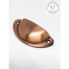 VINTAGE vörös réz fogantyú (kishibás)