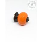 Gömb kerámia bútorgomb (narancs)