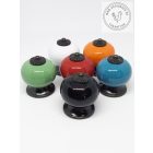 Gömb kerámia bútorgomb (narancs)