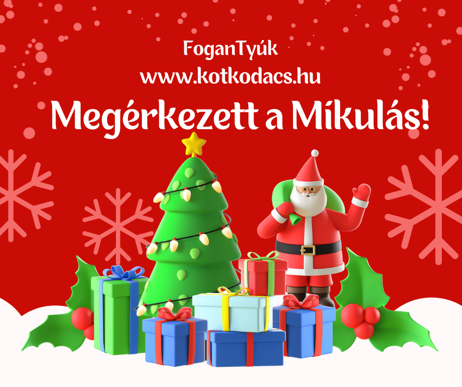 Megérkezett a Mikulás!